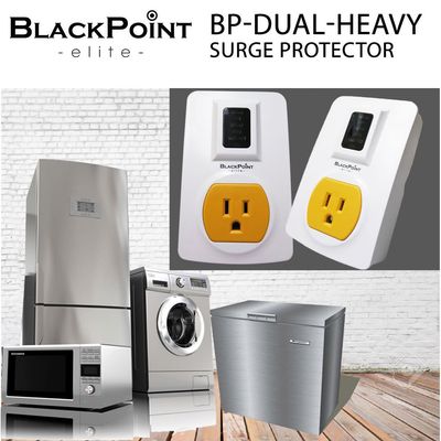 BP-DUAL-HEAVY BLACKPOINT SURGE -- DUAL--FRIDGE &amp; TV--HEAVY DUTY