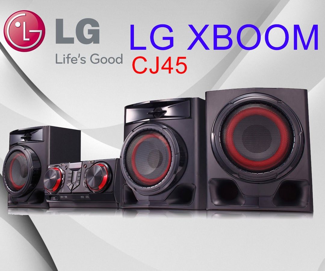 LG 750 WATTS COMPONENT SET CJ45 XBOOM