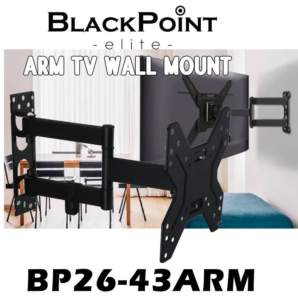 BP26-43ARM BLACKPOINT ARM TYPE WALL MOUNT