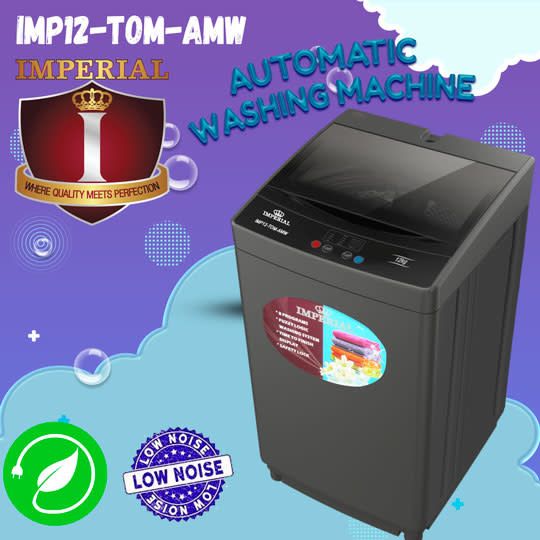 IMP12-TOM-AMW IMPERIAL WASHER - AUTOMATIC -- TOM -- 12 KG -- STEEL