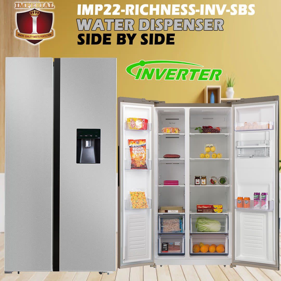 IMP23-RICHNESS-INV-SBS IMPERIAL - SIDE by SIDE -- INVERTER -- WATER DISP -- RICHNESS