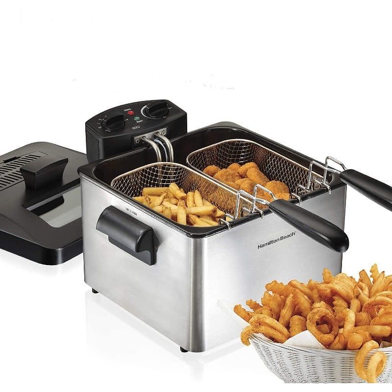 35034 HAMILTON BEACH DEEP FRYER 3 BASKET