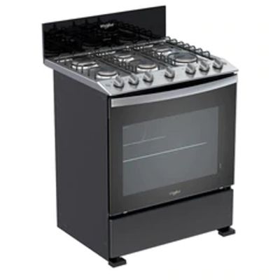 WHIRLPOOL 30&quot; 6B LWFR3100B STOVE - BLACK S/STEEL