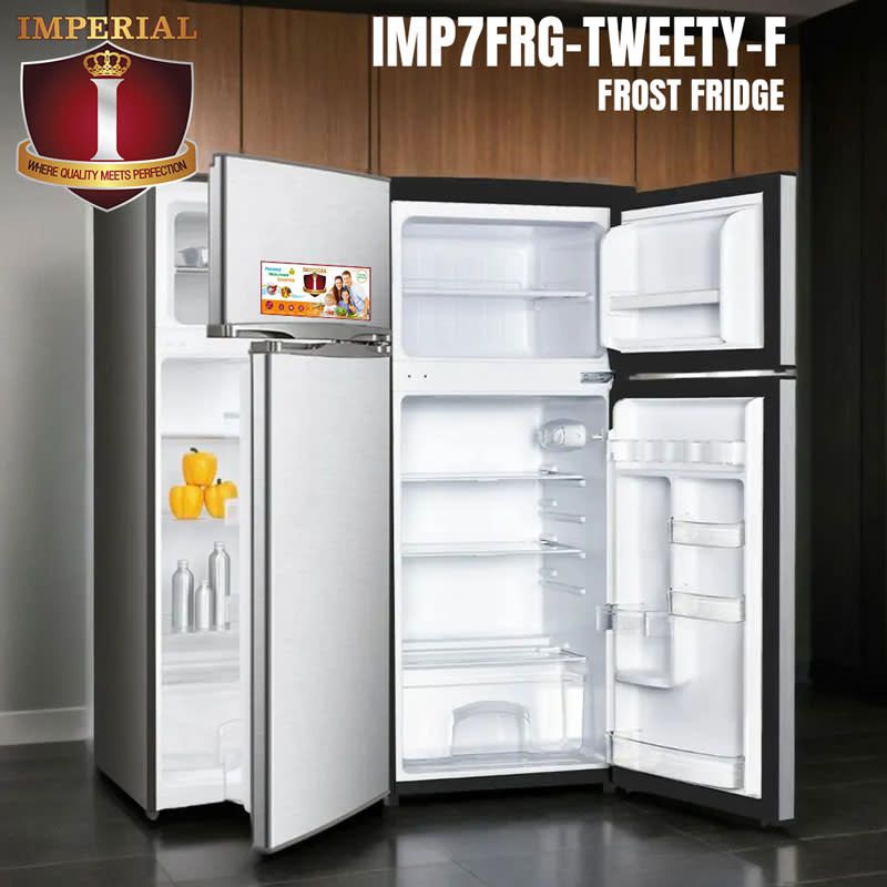 IMP7FRG-TWEETY-F IMPERIAL FRIDGE FROST--COUBLE DOOR