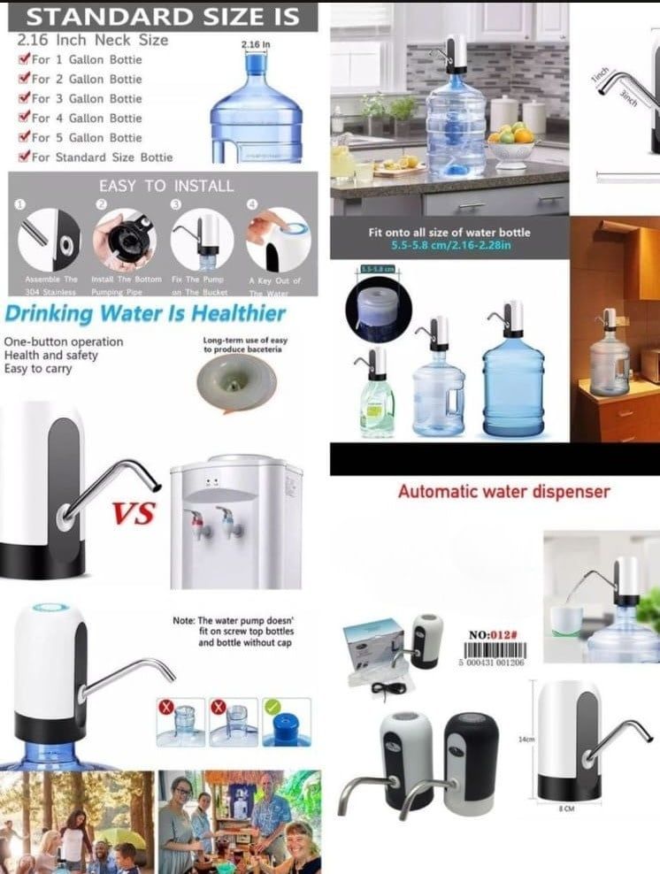 012 AUTOMATIC WATER DISPENSER