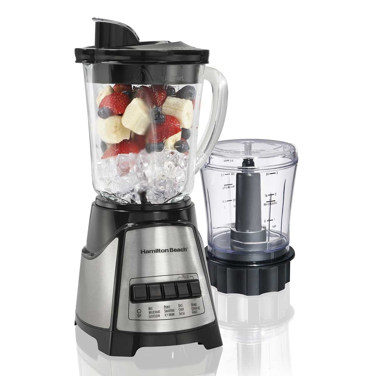 HAMILTON BEACH BLENDER WITH CHOPPER 58149 2PS