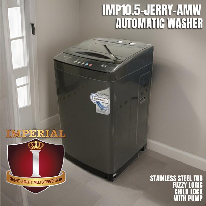 IMP10.5-JERRY-AMW8 IMPERIAL WASHER - AUTOMATIC -- JERRY -- 11 KG -- STEEL