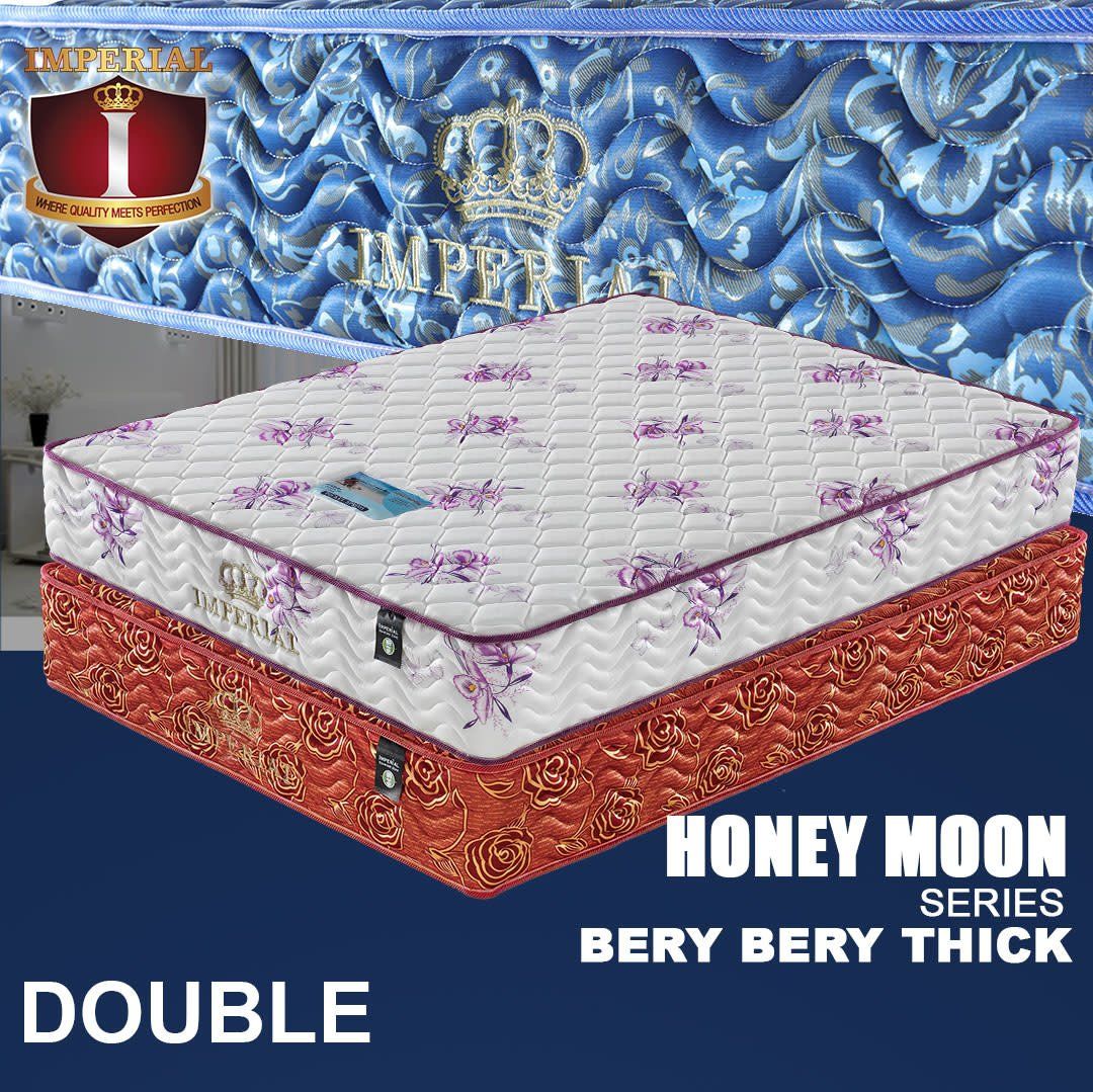 IMP-DBL-HM 2 SIDED IMPERIAL-DOUBLE HONEY MOON MATTRESS
