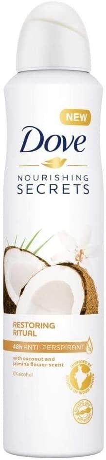 Dove Nourishing Secrets Coconut &amp; Jasmine Flower Anti Perspirant 250ml