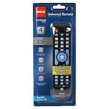 RCA UNIVERSAL REMOTE RCR003RWDE