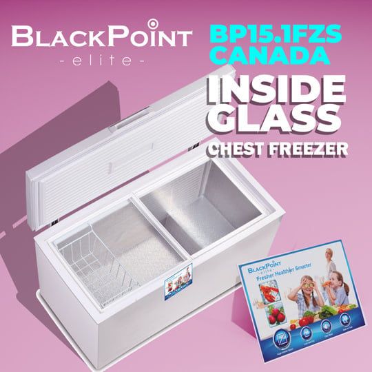 BP15.1FZS-CANADA BLACKPOINT FREEZER --INSIDE GLASS