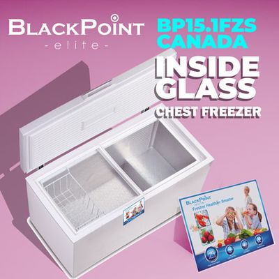 BP15.1FZS-CANADA BLACKPOINT FREEZER --INSIDE GLASS