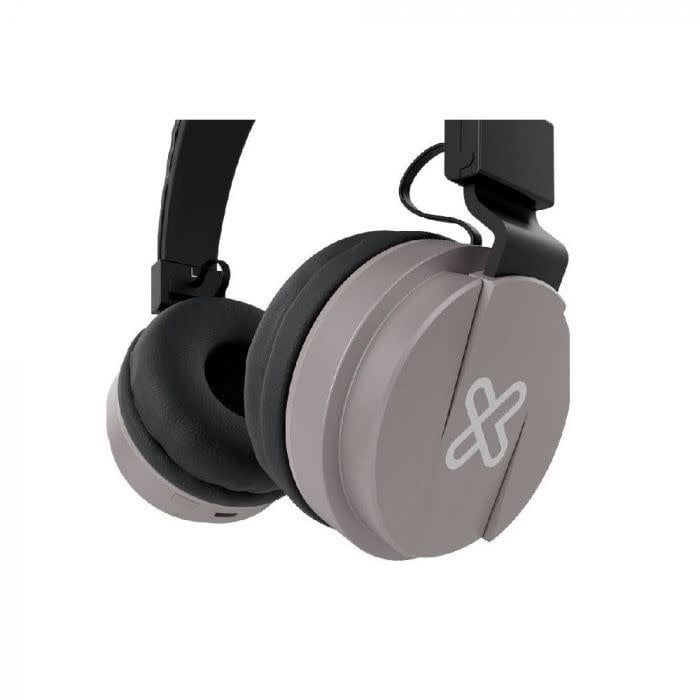 Klip Xtreme - KWH-001SV - Headphones - For Cellular phone / For Computer / For Phone / For Portable electronics / For Tablet - Wireless - 16Hrs - Silver
