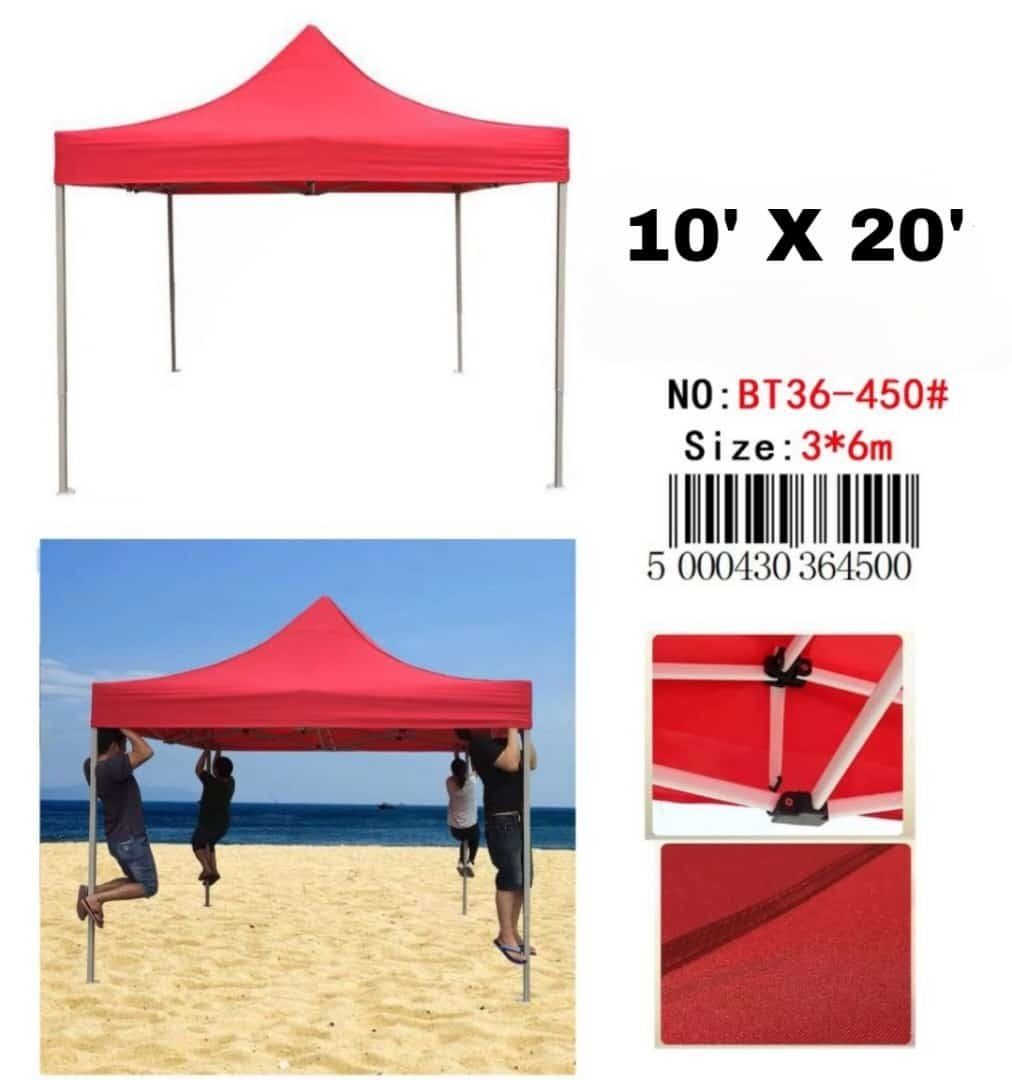 BT36-450 RED TENT 10&#39;X20&#39;