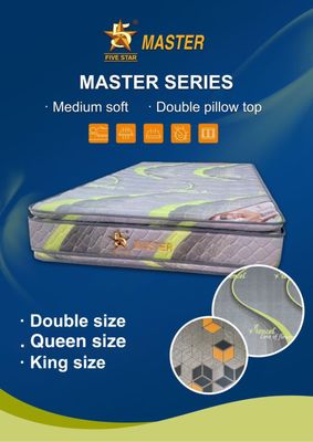 FIVESTAR KING MASTER 12&quot; PILLOW TOP MATTRESS