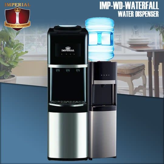 IMP-WD-WATERFALL IMPERIAL STANDING WATER DISP -- STEEL -- WATERFALL