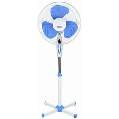 TROPICANA 5 BLADE 16&quot; STANDING FAN W/CROSS BASE 16TST