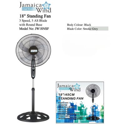 JW18NSF JAMAICA WIND 18" STANDING FAN