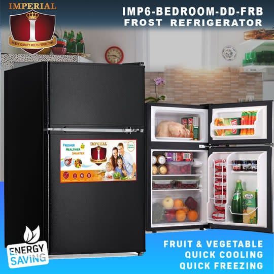 IMP6-BEDROOM-DD-FRB IMPERIAL--FROST-- DOUBLE DOOR--BEDROOM DESIGN--BLK