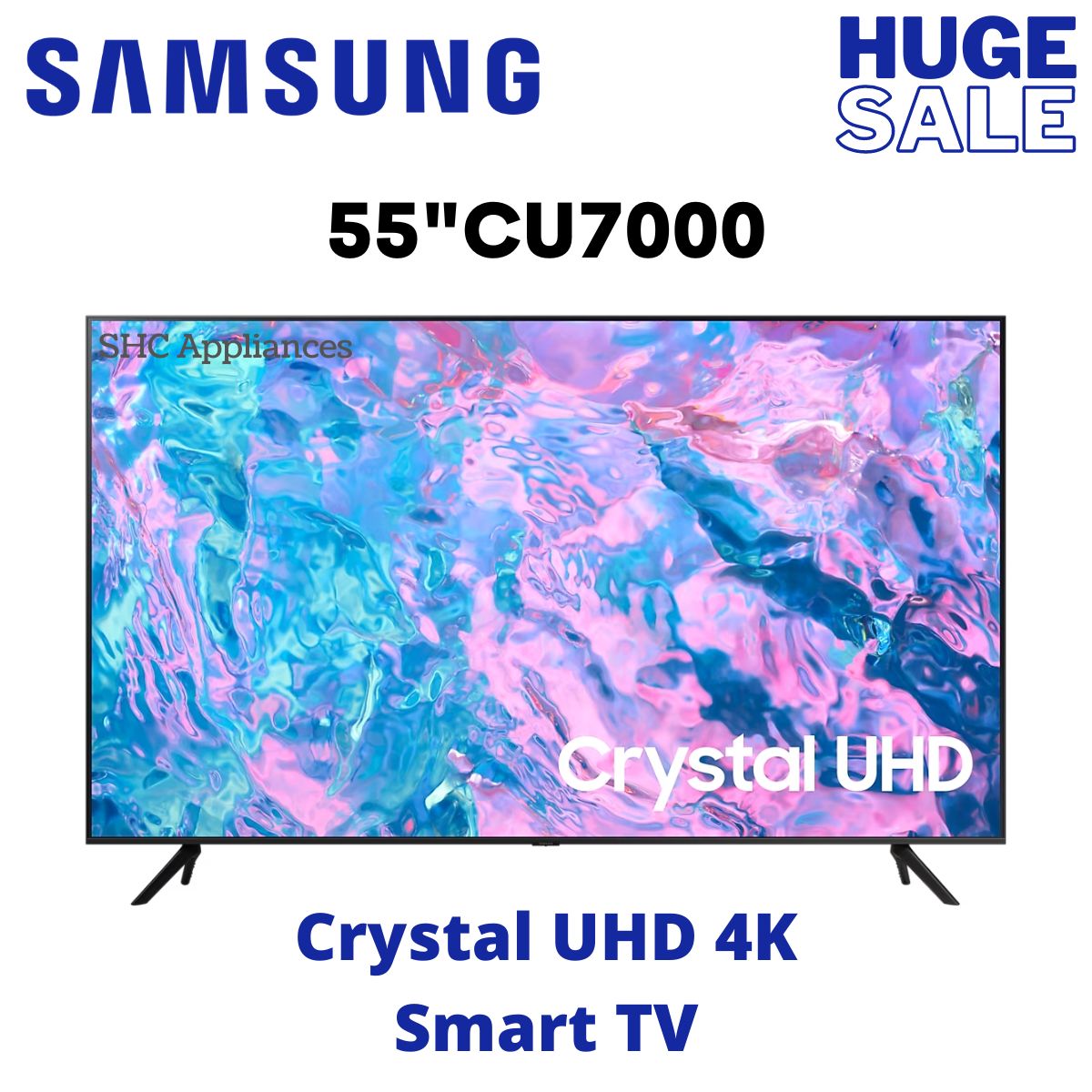 SAMSUNG CU7000 55&quot; 4K SMART TV