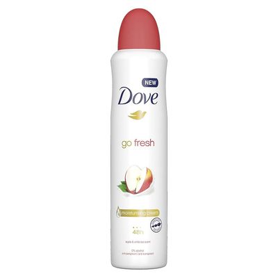Dove Go Fresh Apple &amp; White Tea Antiperspirant Deodorant Spray, 150ml