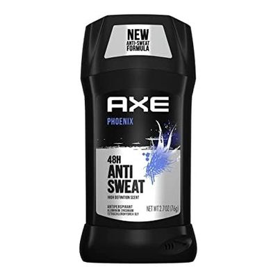 AXE DEODORANT PHOENIX 48H ANTI SWEAT HIGH DEFINITION  SCENT 2.7 OZ (76G)