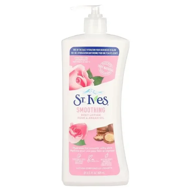 ST. IVES ROSE AND ARGAN OIL BODY LOTION21 US FL 621ML