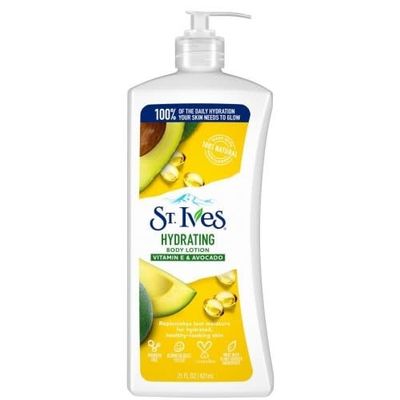 ST. IVES VITAMIN E &amp; AVOCADO BODY LOTION 621ML