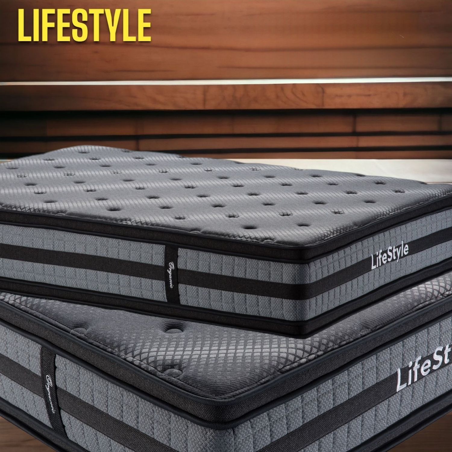 ORGANIC LIFESTYLE QUEEN MATTRESS EURO TOP