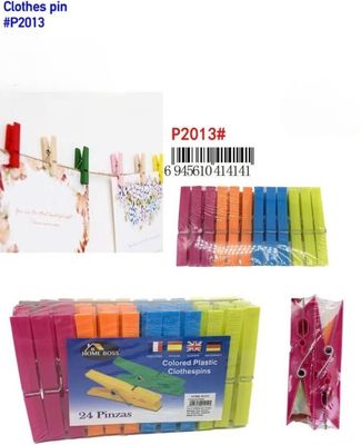P2013  24 PLASTIC CLOTHES PIN