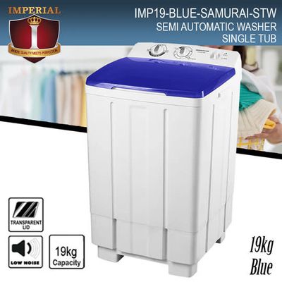 IMP19-BLUE-SAMURAI-STW  IMPERIAL WASHER SINGLE TUB -- JEEP -- SAMURAI (BIG