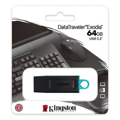KINGSTON  64GB FLASH DRIVE