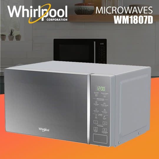 WHIRLPOOL 0.7 CU MICROWAVE SILVER  WM1857D