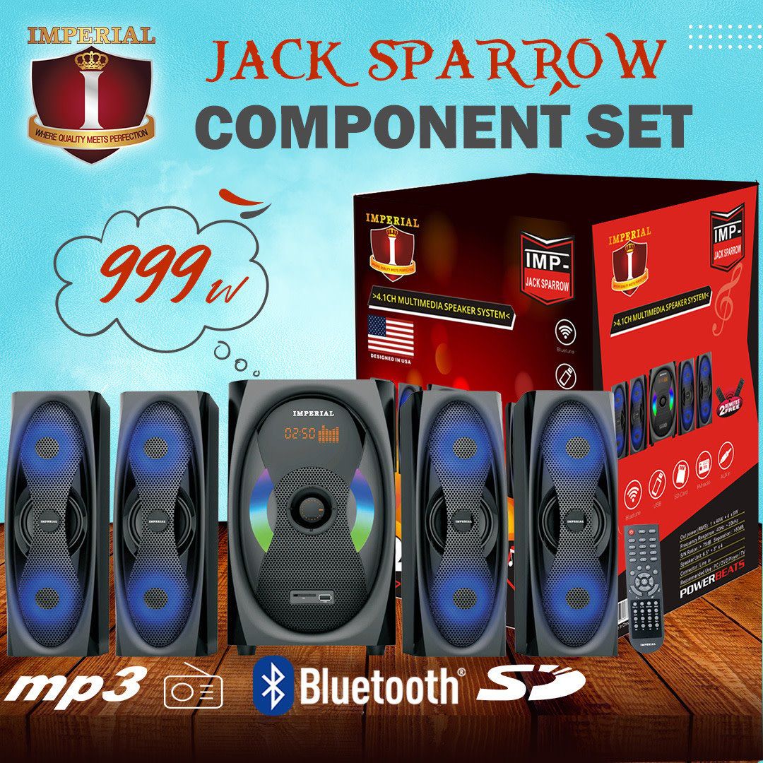 IMP-JACK SPARROW-SPK IMPERIAL MUSIC SET  4 SPEAKER SET