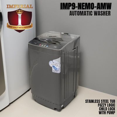 IMP9-NEMO-AMW7  IMPERIAL WASHER - AUTOMATIC -- NEMO -- 9 KG -- STEEL