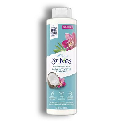 ST IVES COCONUT WATER &amp; ORCHID  BODY WASH 650ML