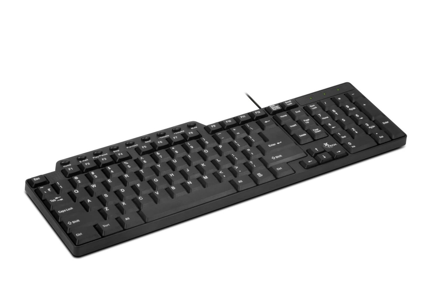 XTK160E XTECH USB WIRED KEYBOARD XTK-160E