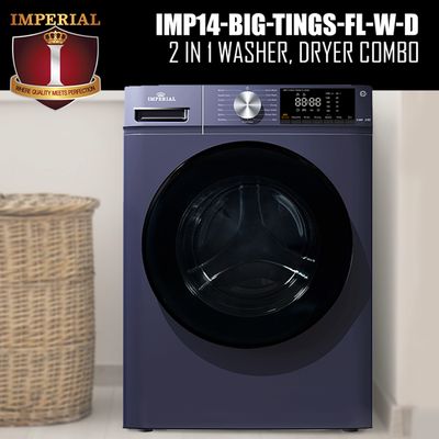 IMP15-BIG-TINGS-FL-W &amp; D 2 IN ONE UNIT FRONT LOADER AND DRYER