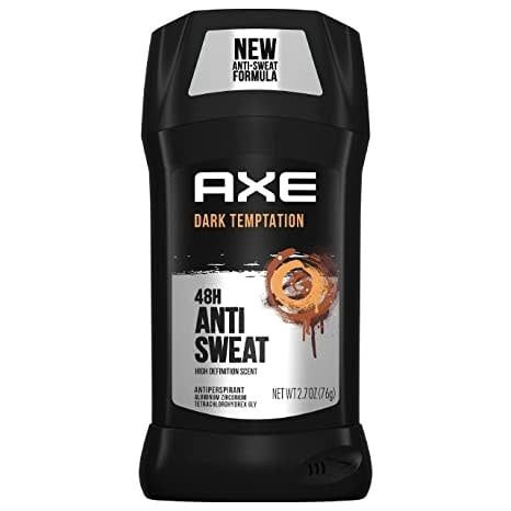 AXE DARK TEMPTATION 48H ANTI SWEAT HIGH DEFINION SCENT 2.7OZ (76G)