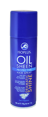 ISOPLUS OIL SHEEN 286ML 198G/NET WT. 7 OZ SML