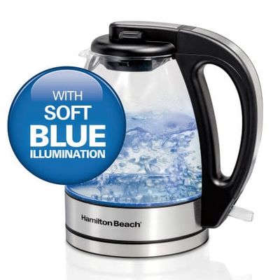 HAMILTON BEACH 40943 GLASS KETTLE