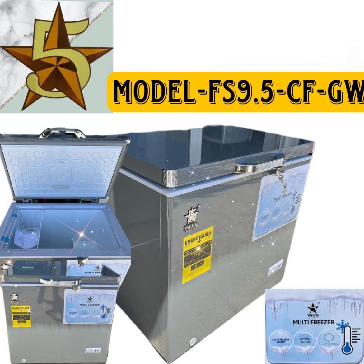 FIVESTAR FS9.5-CF-GW DEEP/CHEST FREEZER