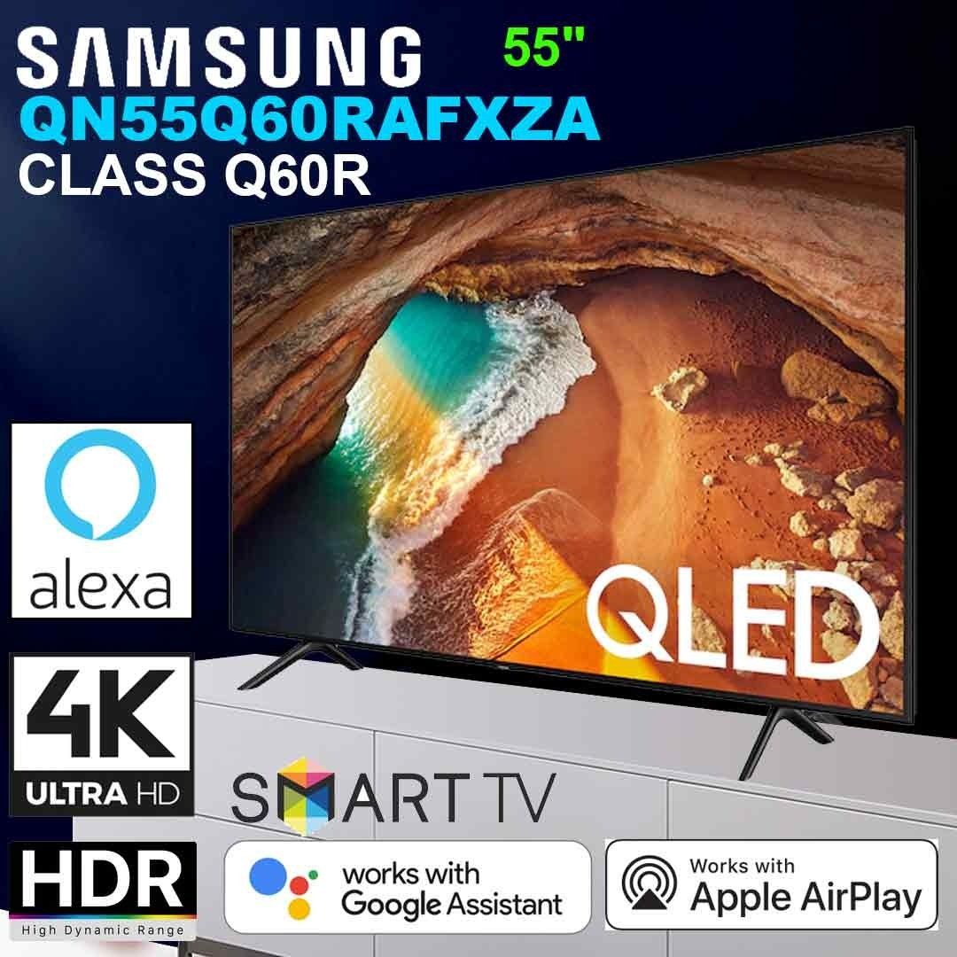 QN55Q60RAF SAMSUNG 55&quot; QLED - 4K -- BLUETOOTH -- NEW LATEST