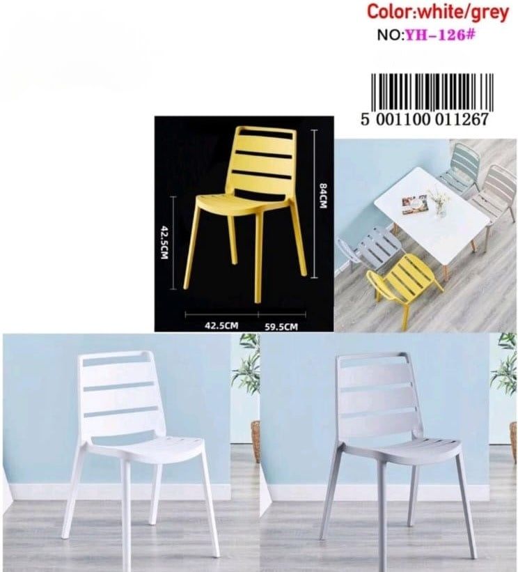 YH-126 WHITE CHAIR