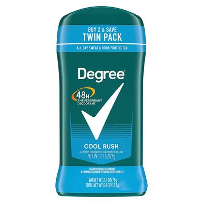 DEGREE 48H ANTIPERSPIRANT DEODORANT COOL RUSH 2.7 OZ (76G)