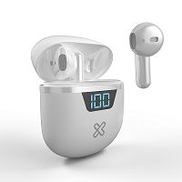 Klip Xtreme - KTE-006WH - True wireless earphones - For Home audio / For Portable electronics / For Tablet / For Cellular phone - Wireless - White