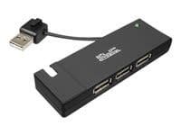 Klip Xtreme KUH-400B - Hub - 4 x USB 2.0 - desktop