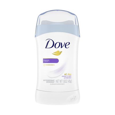 DOVE FRESH  ALL DAY SWEAT PRETECTION  NET WT 1.6 OZ (45G)