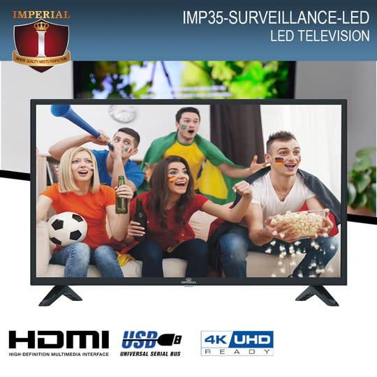 IMP36-SURVEILLANCE-LED TV IMPERIAL LED --- HIGH QUALITY ---- 4K READY FOR SURVEILLANCE