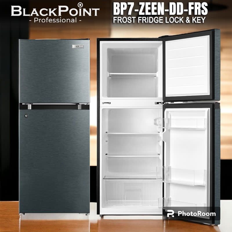 BP7-ZEEN -DD-FRS BLACKPOINT --FROST FRIDGE DOUBLE DOOR--SIL